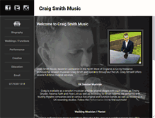 Tablet Screenshot of craigsmithmusic.co.uk